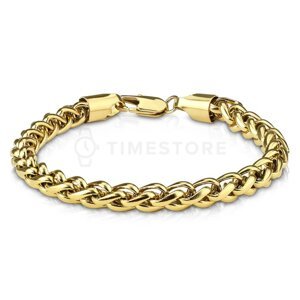 Náramek z chirurgické oceli s klasickým designem řetízku TS-BR-0040