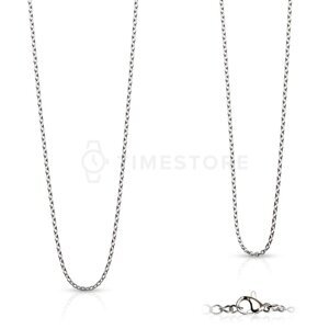 Řetízek z chirurgické oceli, jemný design, zapínání na patentku TS-CN-0025