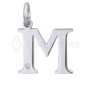 Stříbrný přívěsek s diamantem TS-PE-0028